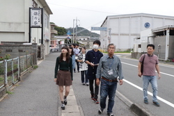 写真：下津井おもしろマップ作成の様子1