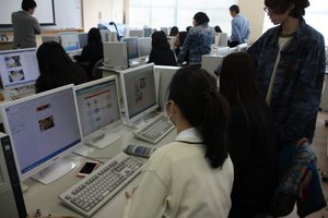 写真：大学生がアドバイス