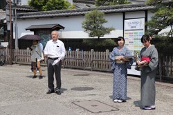 写真：返礼品等販売の様子4