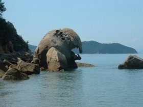 写真:象岩の様子