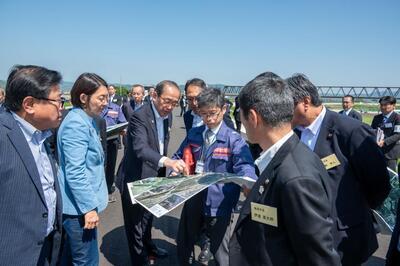 写真：高梁川・小田川の旧合流点4
