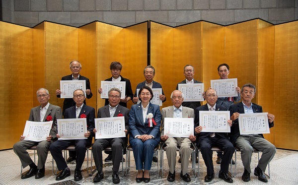 写真：令和6年度町内会長等感謝状贈呈式