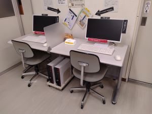 パソコン（インターネット端末）の写真
