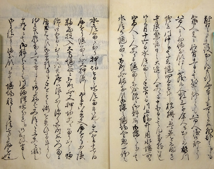 写真：資料2　嘉永三年戌六月大水記録3