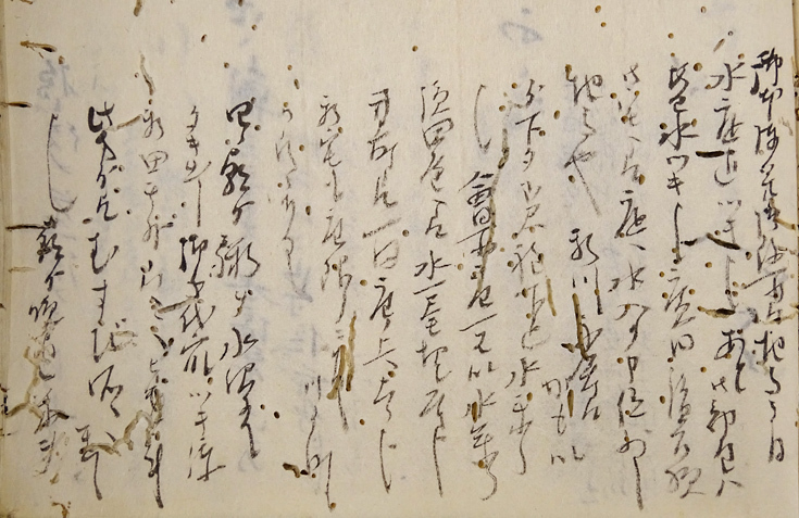 写真：資料3　嘉永三年庚戌之記4