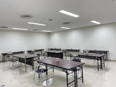 写真：自習室全体