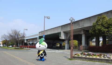 写真：水島臨海鉄道「水島駅」で下車