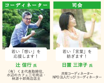 写真：司会