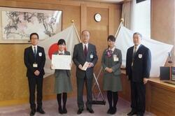 平成27年度玉島信用金庫様の寄附採納式の写真2