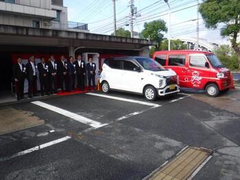 写真：郵便局集配車
