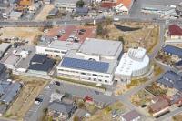 写真:船穂公民館の太陽光発電システム1