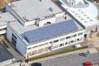 写真:船穂公民館の太陽光発電システム2