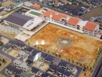 写真:倉敷南小学校の太陽光発電システム1