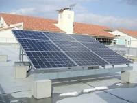 写真:倉敷南小学校の太陽光発電システム2