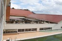 写真:長尾小学校の太陽光発電システム2