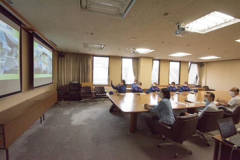 写真:報告会