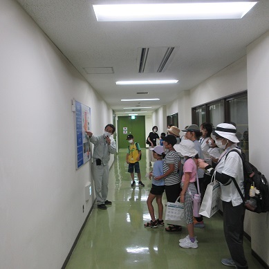 写真:くらしき市民講座「ごみ処理施設で学ぼう!たしかめよう!ごみのその後」2