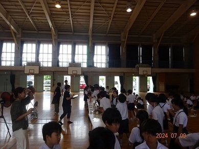 写真：出前講座（倉敷南小学校）2