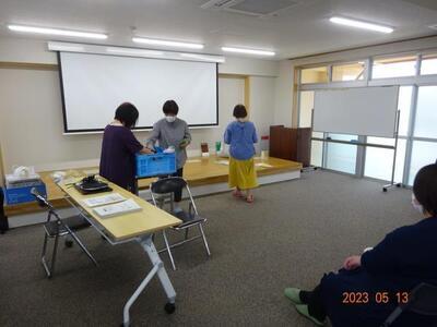 写真：倉敷民主会館での出前授業3