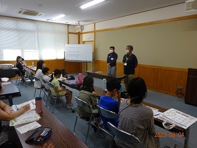 写真:親子体験講座1