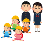イラスト：子ども