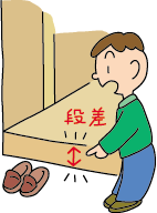 イラスト：段差解消