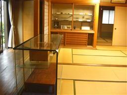 写真：館内展示ケース