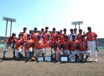 写真：第6回優勝チーム　高雄市選抜（台湾）