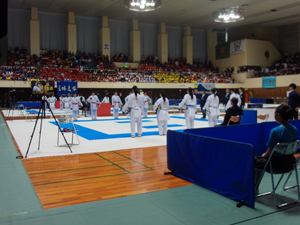 写真：女子団体（組手）