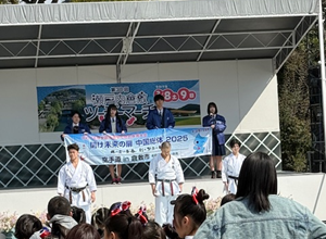 ステージでのPR