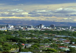 photo: View of the Port Hills