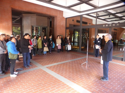 写真:副市長出迎え挨拶