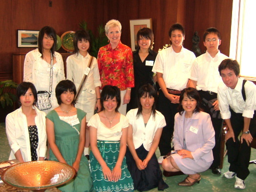 写真:2006年青少年生活体験団