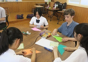 写真:倉敷商業高校交流4