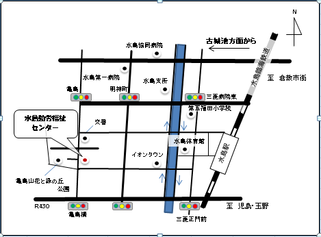 地図：水島勤労福祉センター