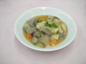 写真：郷土野菜のすいとん