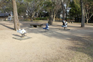 写真：スプリング付のアニマルペット