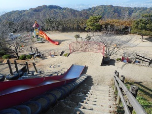 写真：遊具広場　遠景
