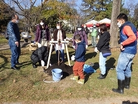 写真：みんなで一緒に