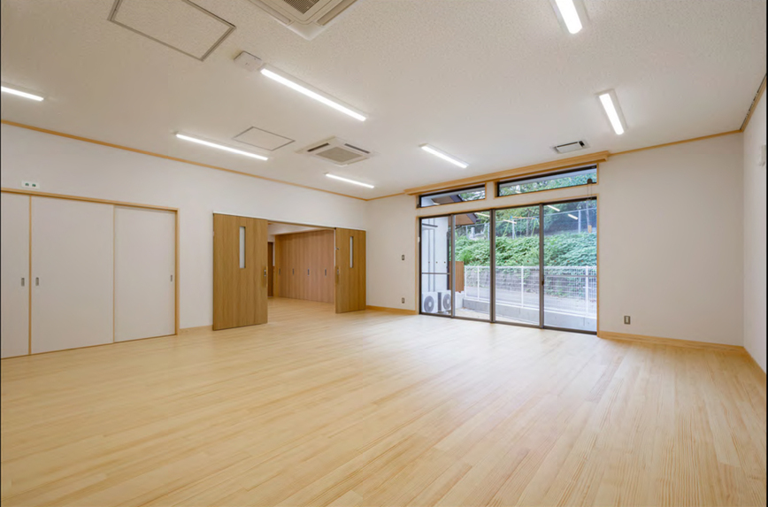 写真:憩いの家の新築工事
