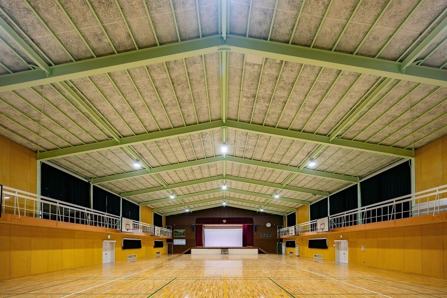 写真:屋内運動場