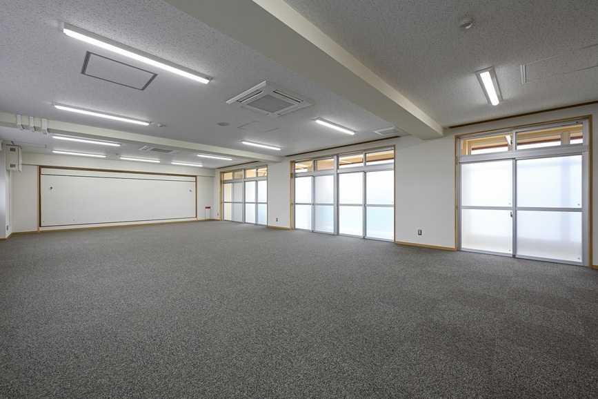 写真：倉敷民主会館の内装1