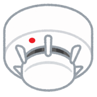 イラスト：住宅用火災警報器