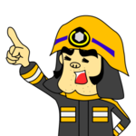 イラスト：消防士
