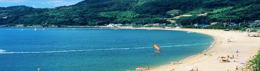 沙美海岸の風景の写真
