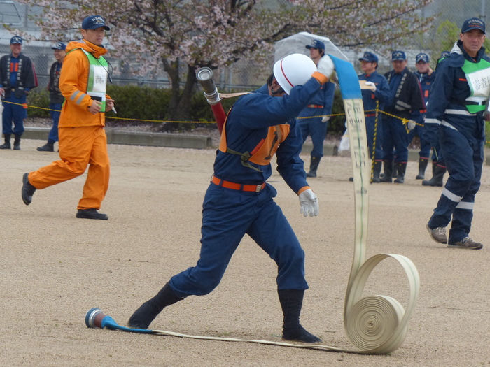 写真：市操法大会