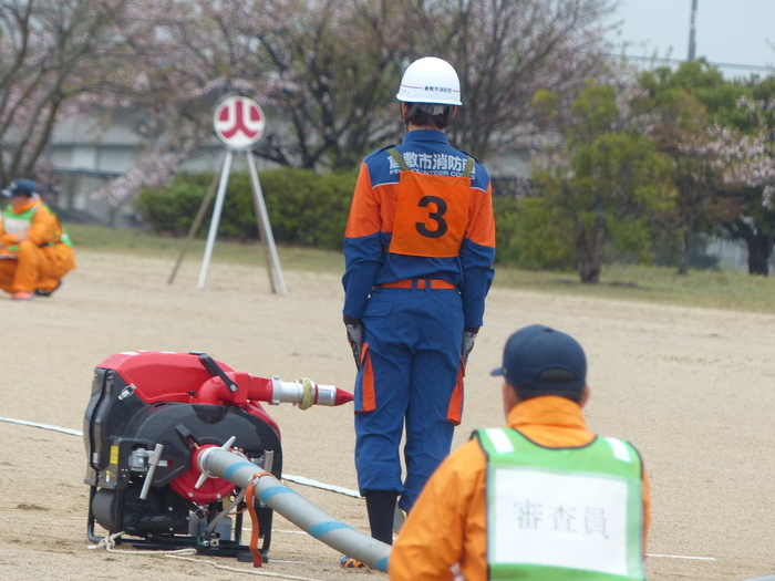 写真：市操法大会