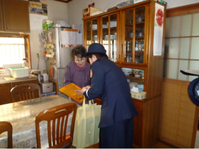 写真：訪問