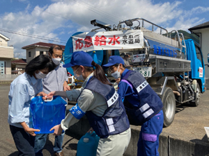写真:個別給水