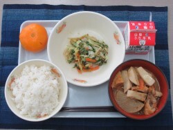 写真:献立2023年12月1日